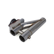 Tubo per valvola di scarico elettrica telecomandata per auto CNSPEED Y Shape 2 in 1, dimensioni: 2,5 pollici, Size: 2.5 inch