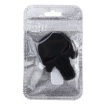 Adesivo per auto in metallo con teschio nero puro, Skull 2