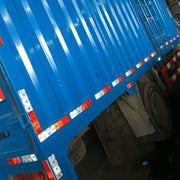 10 pezzi di catarifrangenti e cartelli in plastica per paraurti posteriore per auto