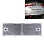 10 pezzi di catarifrangenti e cartelli in plastica per paraurti posteriore per auto