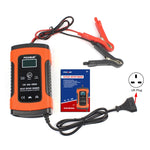 Caricabatterie universale intelligente 12V 6A per auto e moto, lunghezza: 55 cm, presa UK, UK Plug (Red), UK Plug (Yellow)