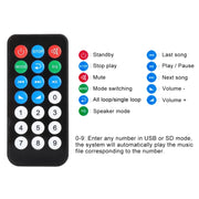 Scheda decodifica lettore MP3 audio 12V per auto Radio FM TF USB 3,5 mm AUX, senza Bluetooth e registrazione, without Bluetooth and Recording