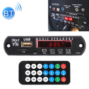 Scheda decodifica lettore MP3 audio Bluetooth 12V per auto Radio FM TF USB 3,5 mm AUX, senza registrazione, without Recording
