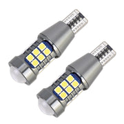 2 PZ T15 DC9-16V / 7,5 W / 6000 K / 600 LM Luci di retromarcia per auto 27 LED Lampade SMD-3030, T15 DC9-16V / 7.5W