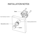 Armadietto a cassetto con chiusura a scatto, con rilascio a scatto, fermaporta per armadio, per camper/yacht/mobili