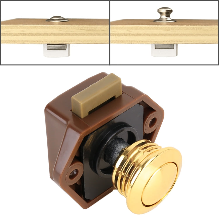 Armadietto a cassetto con chiusura a scatto, con rilascio a scatto, fermaporta per armadio, per camper/yacht/mobili
