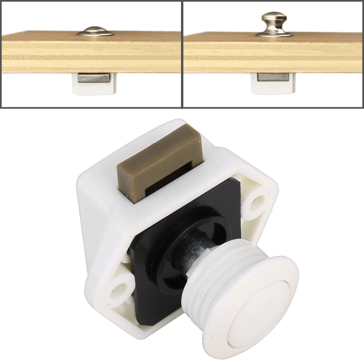 Armadietto a cassetto con chiusura a scatto, con rilascio a scatto, fermaporta per armadio, per camper/yacht/mobili