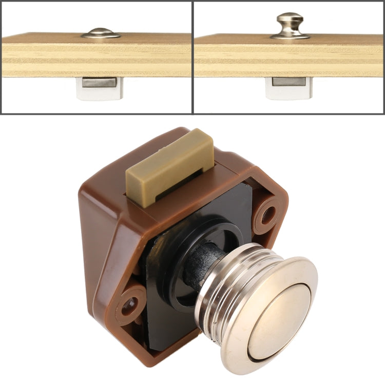 Armadietto a cassetto con chiusura a scatto, con rilascio a scatto, fermaporta per armadio, per camper/yacht/mobili