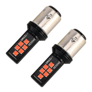 2 luci di stop per auto 1157 DC9-16V / 3,5 W 12 LED SMD-ZH3030, con corrente costante, 1157, 1157 (White Light)