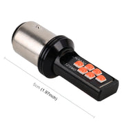 2 luci di stop per auto 1157 DC9-16V / 3,5 W 12 LED SMD-ZH3030, con corrente costante, 1157, 1157 (White Light)