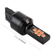 2 PZ 7443 Luci freno per auto DC9-16V / 3,5 W Lampade 12 LED SMD-ZH3030, con corrente costante, 7443