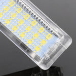 2 PCS DC12V / 1.5W / 6000K / 100LM Luci del nido per auto Lampada vano piedi Lampada sedile 18 LED SMD-3528 Lampade per Volkswagen, Car Foot Nest Lights