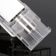 2 PCS DC12V / 1.5W / 6000K / 100LM Luci del nido per auto Lampada vano piedi Lampada sedile 18 LED SMD-3528 Lampade per Volkswagen, Car Foot Nest Lights