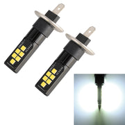 2 PZ H1 DC9-16V / 3,5 W / 6000 K / 320LM Fendinebbia per auto 12 LED SMD-ZH3030 Lampade, con corrente costante, H1