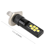 2 PZ H1 DC9-16V / 3,5 W / 6000 K / 320LM Fendinebbia per auto 12 LED SMD-ZH3030 Lampade, con corrente costante, H1