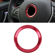Adesivo per copertura anello decorativo volante in lega di alluminio per BMW