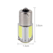 2 PZ 1156/BA15S 5W 6000K 350lm 4 LED COB Canbus Lampadina fanale posteriore per auto, DC 12V, 1156