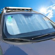 Visiera parasole per auto Epe per uso generale prima del file, dimensioni: 140 cm x 70 cm, 140 x 70cm (Silver)