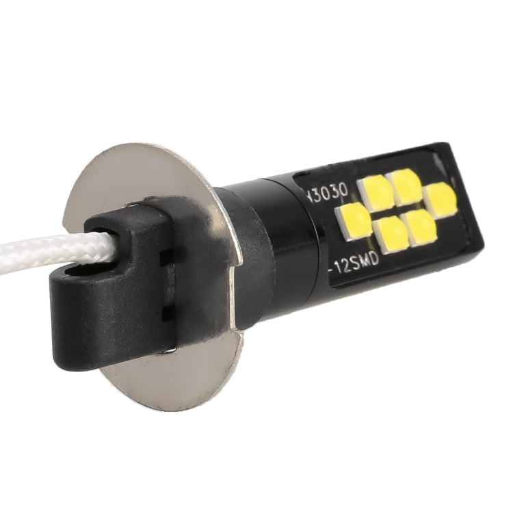2 PZ H3 DC9-16V / 3,5 W / 6000 K / 320LM Fendinebbia per auto 12 LED SMD-ZH3030 Lampade, con corrente costante, H3