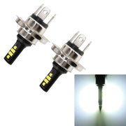 2 PZ H4 DC9-16V / 3,5 W(H) 1,1 W(L) / 6000K / 320LM Fendinebbia per auto 12 LED Lampade SMD-ZH3030, con corrente costante, H4