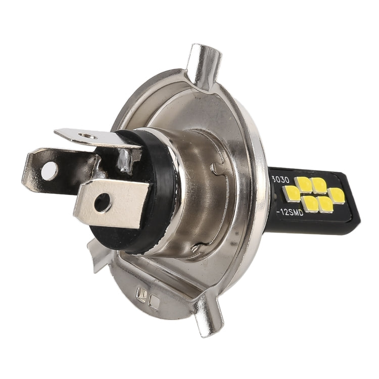 2 PZ H4 DC9-16V / 3,5 W(H) 1,1 W(L) / 6000K / 320LM Fendinebbia per auto 12 LED Lampade SMD-ZH3030, con corrente costante, H4