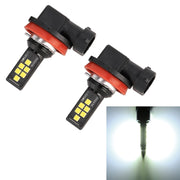 2 PZ H11 DC9-16V / 3,5 W / 6000 K / 320LM Fendinebbia per auto 12 LED SMD-ZH3030 Lampade, con corrente costante, H11