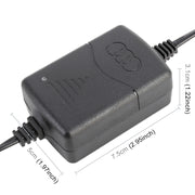 Caricabatterie intelligente per batteria automatica intelligente da 12 V per moto Spina UE, EU Plug