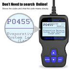 AUTOPHIX OM123 Lettore di codici EOBD per scanner portatile per auto OBD2 Strumento diagnostico per auto OBD 2 Scanner automobilistico, OM123, OM123 (Orange)