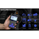 AUTOPHIX OM123 Lettore di codici EOBD per scanner portatile per auto OBD2 Strumento diagnostico per auto OBD 2 Scanner automobilistico, OM123, OM123 (Orange)