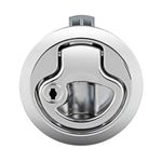 Chiusura a scatto per porta camper/yacht/bagno, armadio, fermaporta, cassetto, armadietto, con chiave, Washroom Door Catch Latch (Silver), Washroom Door Catch Latch (Black)