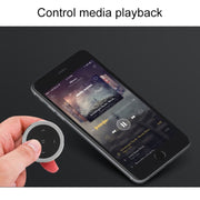 Controller wireless Bluetooth per auto, telefono cellulare, telecomando multifunzione per volante multifunzionale, RXW-1 (Black), RXW-1 (Silver)