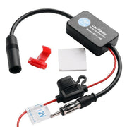 Amplificatore di segnale per antenna FM universale 12V per amplificatore FM da 330 mm per auto marine, 330mm FM Amplifier