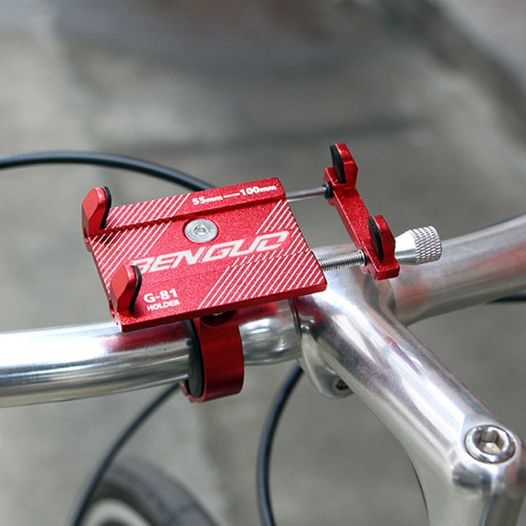 Staffa per telefono in lega di alluminio per manubrio moto, Handlebar Aluminum Alloy Phone Bracket