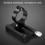 Staffa per telefono in lega di alluminio per manubrio moto, Handlebar Aluminum Alloy Phone Bracket