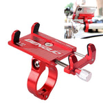 Staffa per telefono in lega di alluminio per manubrio moto, Handlebar Aluminum Alloy Phone Bracket