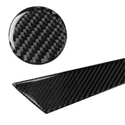 Adesivo decorativo per pannello ingranaggi in fibra di carbonio per auto da 3 pezzi per Audi A3, con decorazione del pulsante di avvio del motore, Gear Panel, Left Driving
