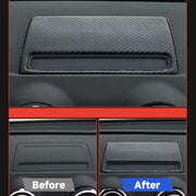 Pannello decorativo di navigazione per auto in fibra di carbonio per Audi A3, Navigation (Audi A3)