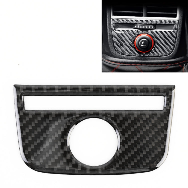 Pannello decorativo per uscita aria posteriore in fibra di carbonio per auto per Audi A3, Rear Air Outlet