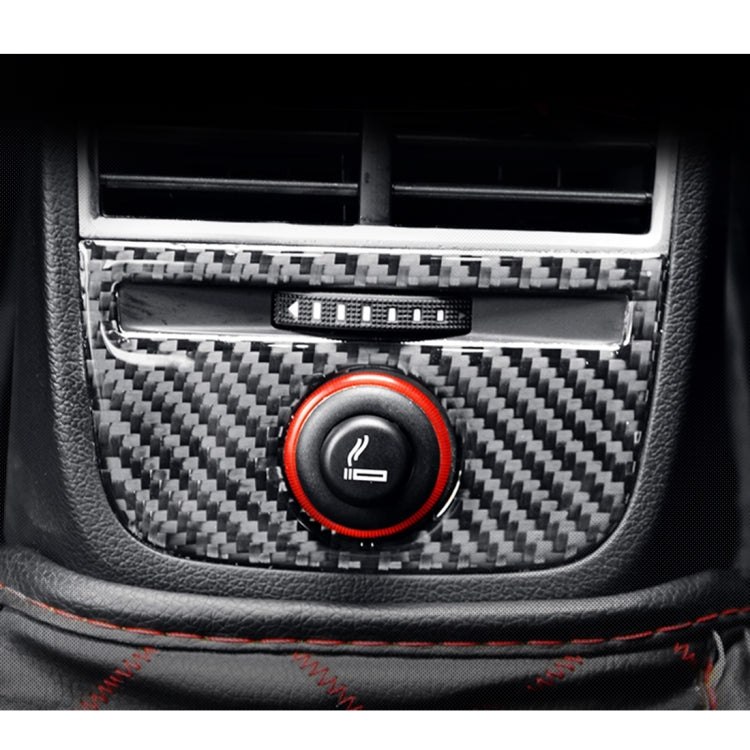 Pannello decorativo per uscita aria posteriore in fibra di carbonio per auto per Audi A3, Rear Air Outlet