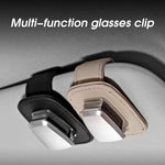Porta clip per occhiali da sole multifunzionale per auto