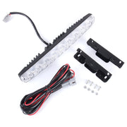2 PZ LD-008 5730-9SMD 15W 1500 LM 7000K Luce di marcia diurna a luce bianca.DC 12V, White Light+15W 1500LM/7000K