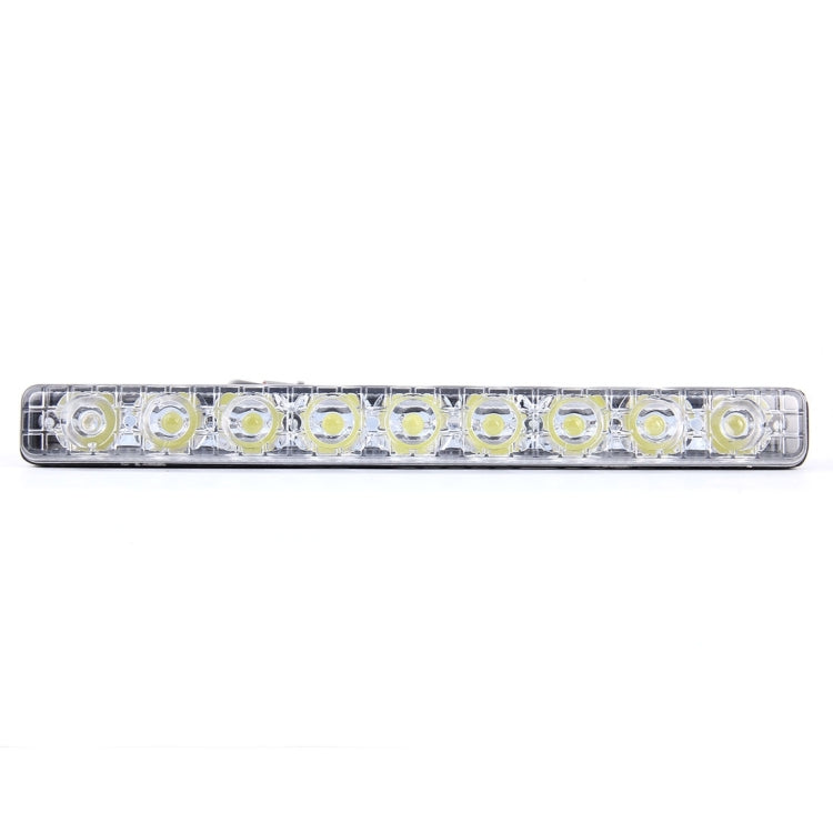 2 PZ LD-008 5730-9SMD 15W 1500 LM 7000K Luce di marcia diurna a luce bianca.DC 12V, White Light+15W 1500LM/7000K
