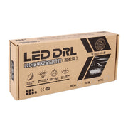 2 PZ LD-008 5730-9SMD 15W 1500 LM 7000K Luce di marcia diurna a luce bianca.DC 12V, White Light+15W 1500LM/7000K