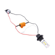 2 PZ T20/7440 10W 1000LM 6000K Luce bianca + gialla DRL e indicatore di direzione con 20 lampade SMD-5730-LED, DC 12-24V, T20 20 SMD-5730-LED Lamps