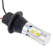 2 PZ T20/7440 10W 1000LM 6000K Luce bianca + gialla DRL e indicatore di direzione con 20 lampade SMD-5730-LED, DC 12-24V, T20 20 SMD-5730-LED Lamps