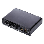 A933 Mini Karaoke Machine System Audio Mixer Amplifier for PC/TV/Cell Phones, Support RCA Input/2 Channel Microphone Input, A933