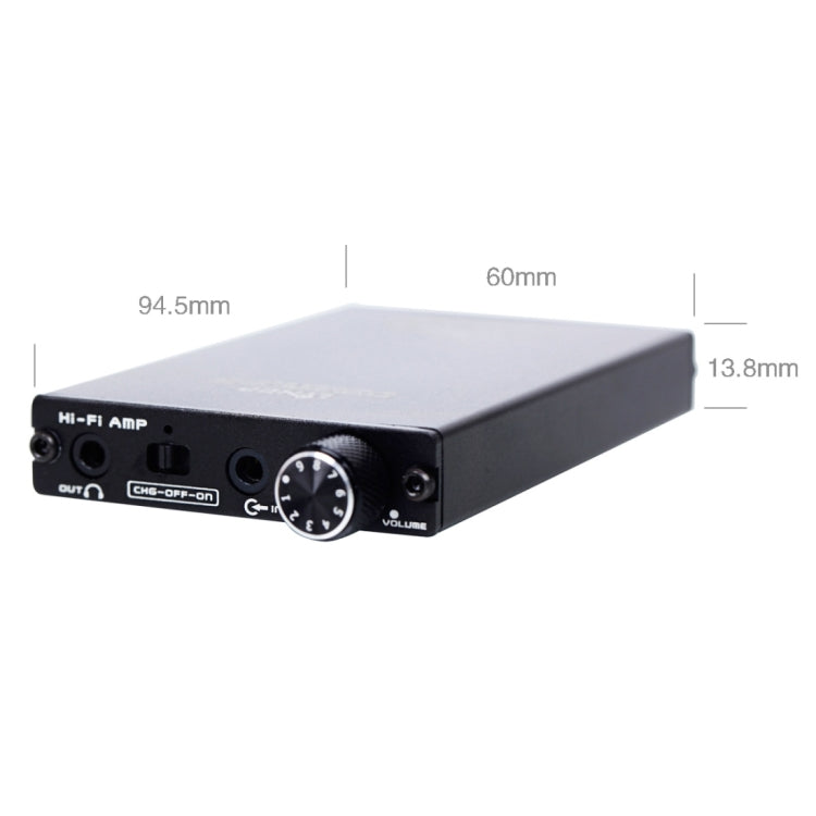 A935 Portable Headphone Amplifier Stereo Speaker Headphone Amplifier, Support Power Bank, A935