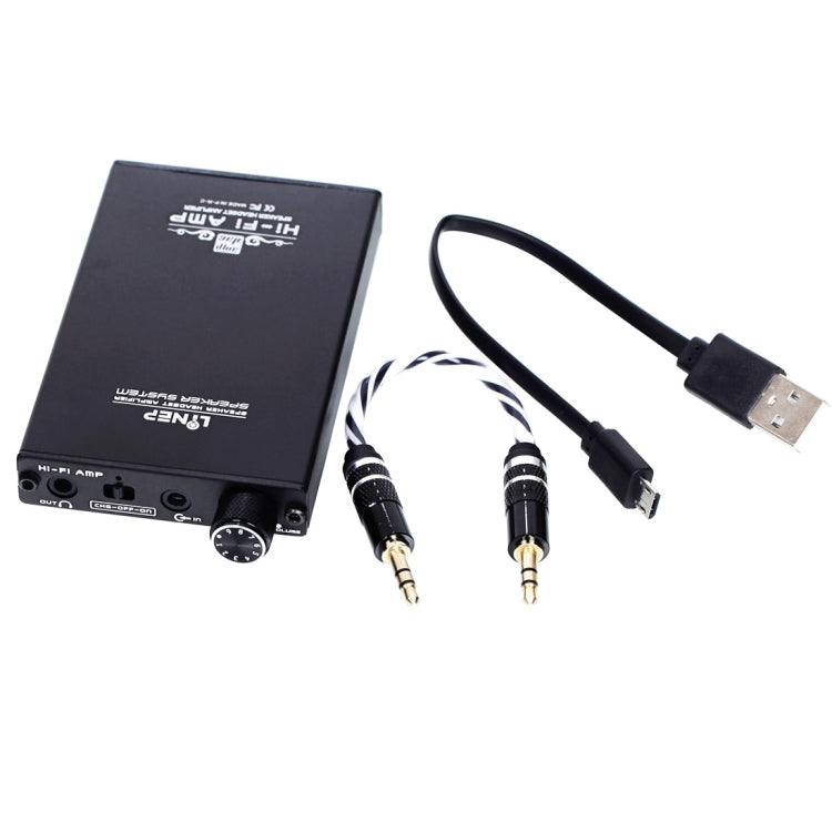 A935 Portable Headphone Amplifier Stereo Speaker Headphone Amplifier, Support Power Bank, A935