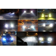 Lampada frontale alogena 9006 da 2 pezzi 12V 100W 2400 LM 5000K Luce bianca calda, 9006