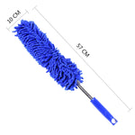 Spazzola per pulizia auto microfibra 57 x 10 cm colore casuale